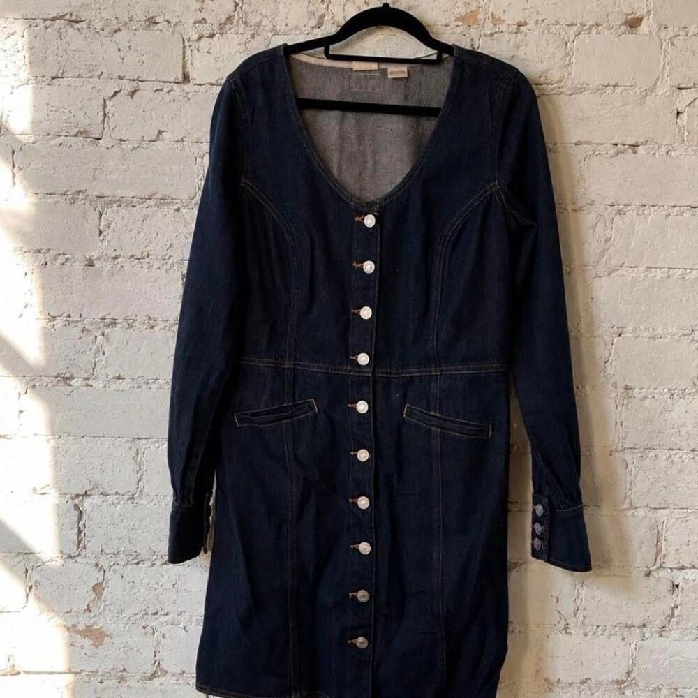 Levi-s Women's Blue and Navy Dress